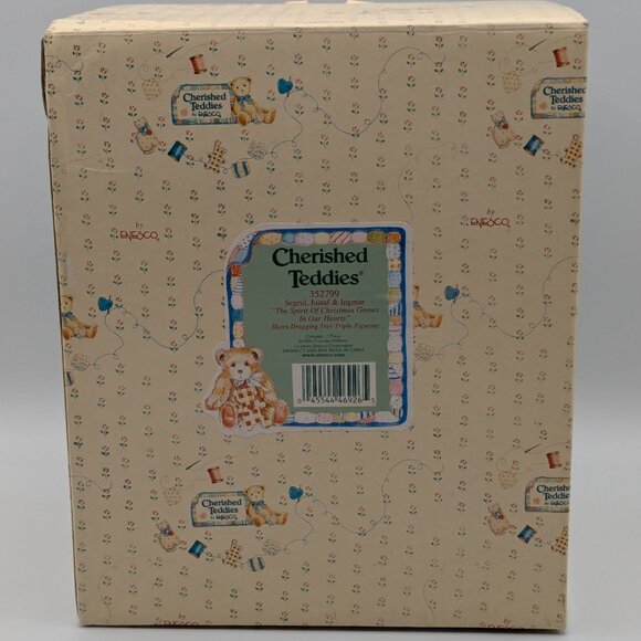 Cherished Teddies Segrid, Justaf & Ingmar (352799) 1998 "Spirit of Christmas" - Picture 9 of 11